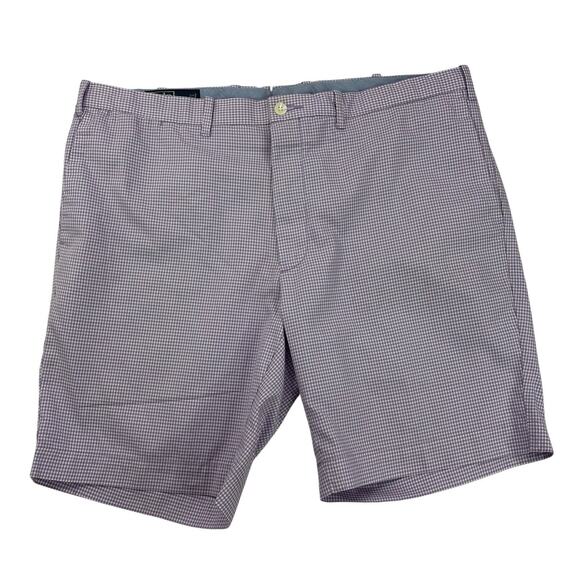 Polo Ralph Lauren Shorts Men's Size 38 Slim GI Fit Plaid Gingham Bermuda NWT NEW - Picture 1 of 16
